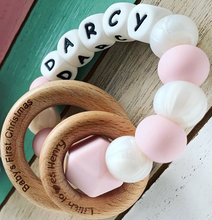 Personalised fully customisable Teething Ring - Lilith Loves Henry