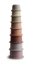 Mushie: Stacking cups toy - Lilith Loves Henry