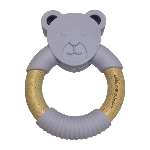 Teddy Bear Teething Ring - Lilith Loves Henry