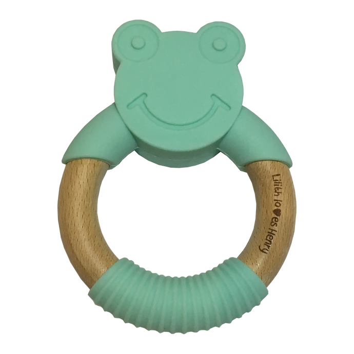 Frog Teething Ring - Lilith Loves Henry