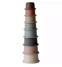 Mushie: Stacking cups toy - Lilith Loves Henry
